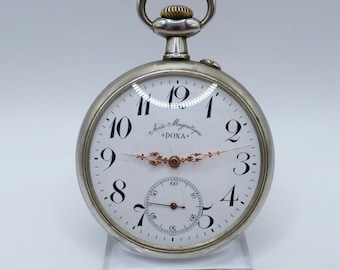 Doxa Hors Concours 1905 Award Pocket Watch Extra Large 69mm