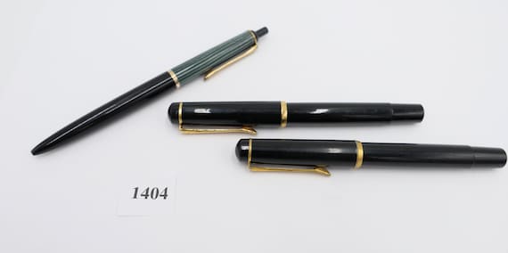 Set PELIKAN Kugelschreiber Kolbenfüller Füller Füllfederhalter