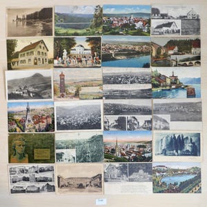 cartes postales anciennes cartes postales timbres VILLES PAYSAGES Empire allemand