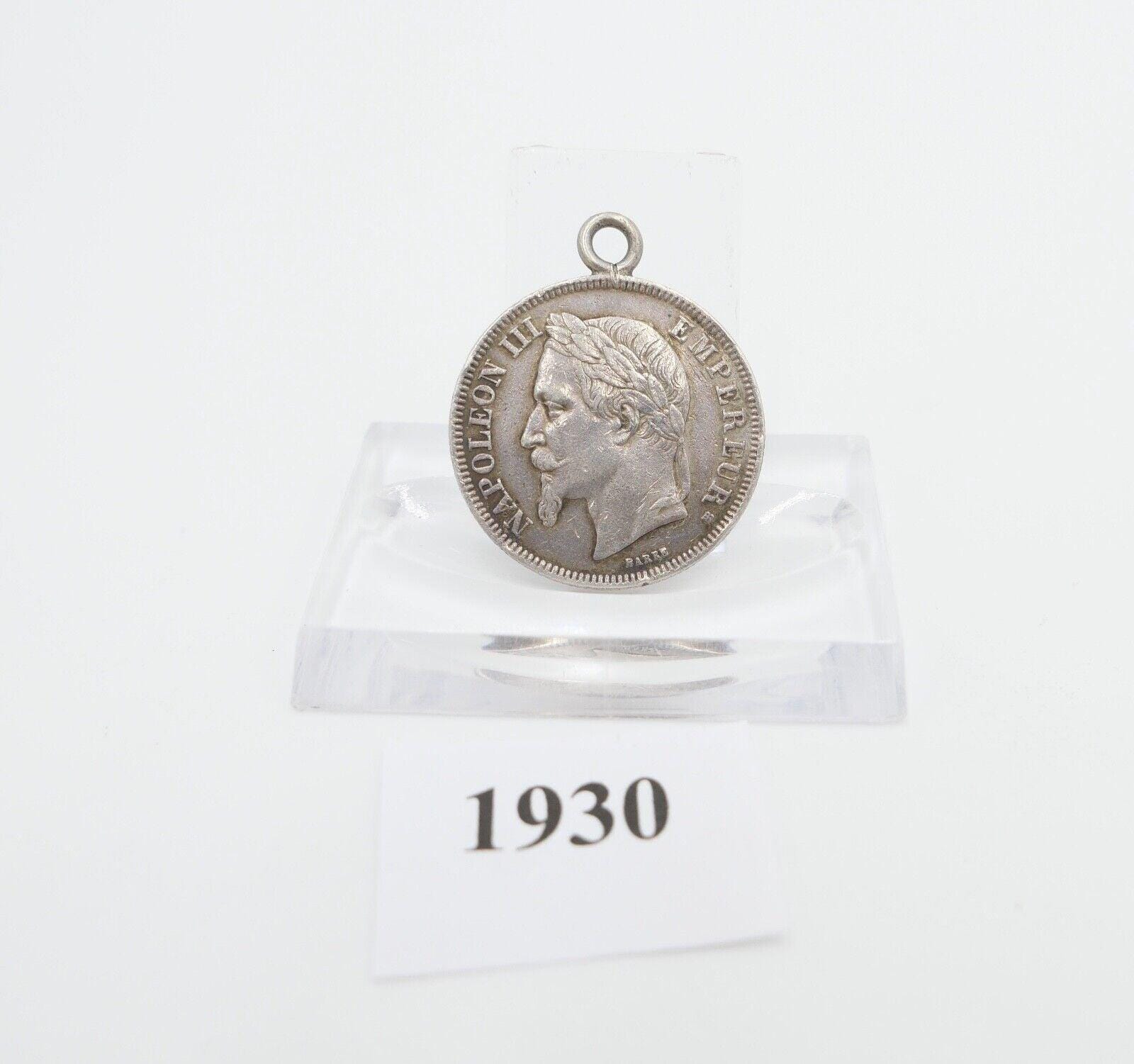 銀貨 2フラン 1868年 フランス ナポレオン3世 VF-VF+ - Etsy 日本