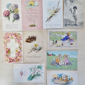 cartoline antiche cartoline francobolli PASQUA PASQUA Impero tedesco USA