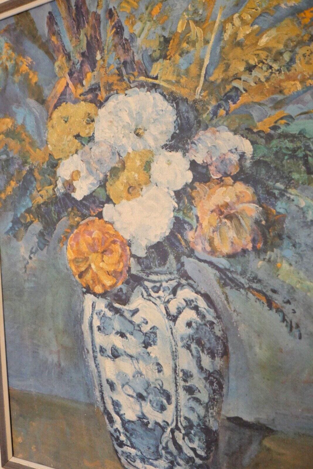 絵画 83 x 64 cm セザンヌ ポール・セザンヌ 静物画 花 花瓶 花 - Etsy