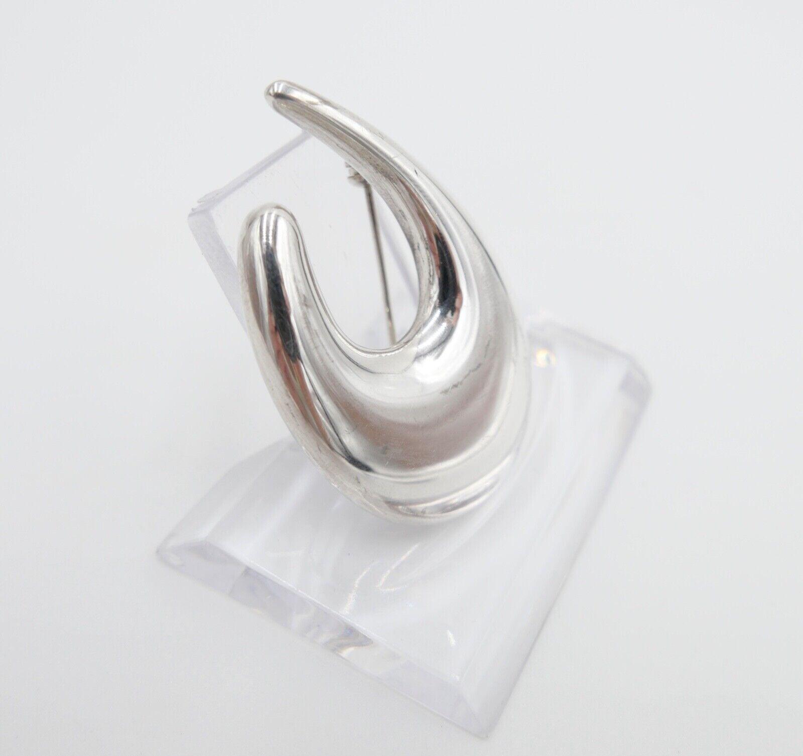 Broche Vintage En Argent Sterling - Franz Scheurle - Style Ancien, Occasion (état Visible Sur Photos)