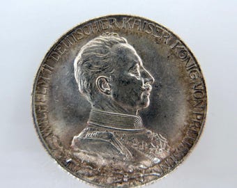 ドイツ 1901年 プロイセン200周年記念コイン 2マルク銀貨 ドイツ 1901年 プロイセン200周年記念コイン 2マルク銀貨