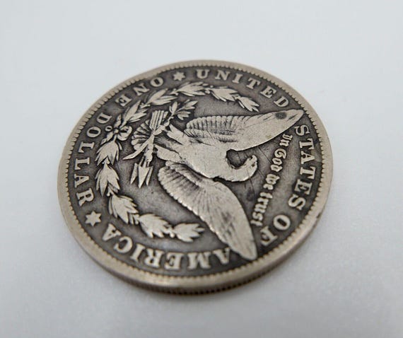 One Dollar 1901 O Morgan New Orleans Mint 900 USA Silver Coin