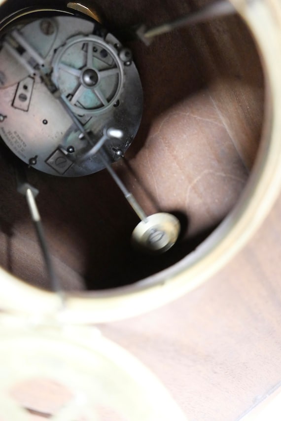 Large pendulum table clock Societe Clusienne S.C.… - image 4