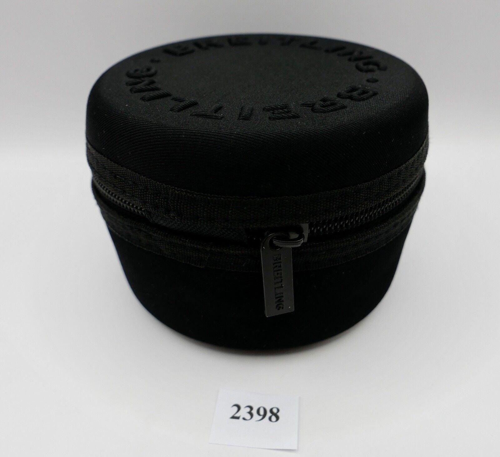 Coffret De Service Breitling Original - Boîte De Montre En Nylon Noir - Neuf Sans étiquette