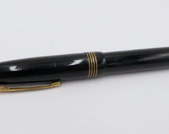 Stylo Plume Vintage Landlord - Plume En Or 585 (14 Carats), Occasion
