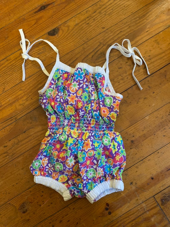 80s/90s Baby/Toddler Summer Romper Size 24Mos