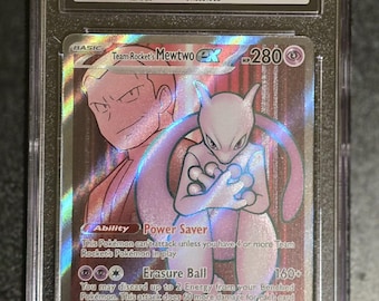 Team Rocket's Mewtwo EX, Destined Rivals 213/182, Ultra Rare Holo