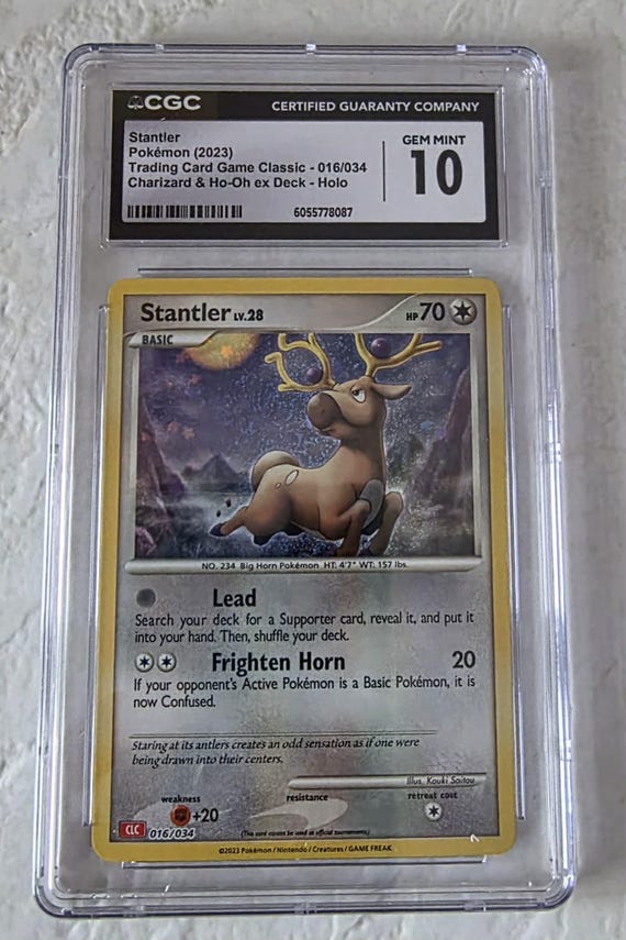 stantler pokemon card Pokemon Trading Card Game Sun & Moon Lost Thunder Uncommon Stantler #156