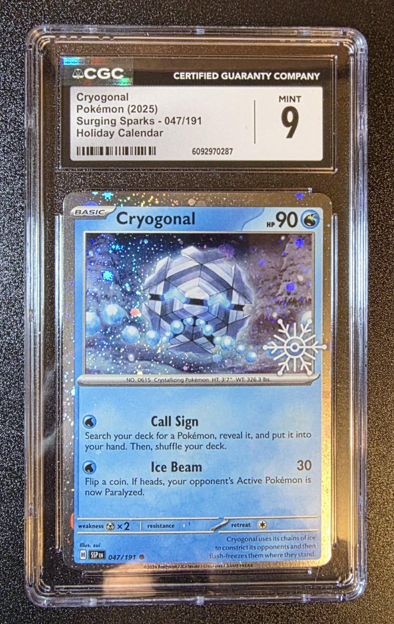 cryogonal pokemon card POKEMON Black & White Plasma Freeze - CRYOGONAL 30/116 REV HOLO main image 0