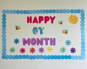 OT Monat (April) Pinnwand zum Ausdrucken
