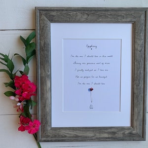 Jin/Seokjin Epiphany Lyrics, Beautiful Quote, Wall Art