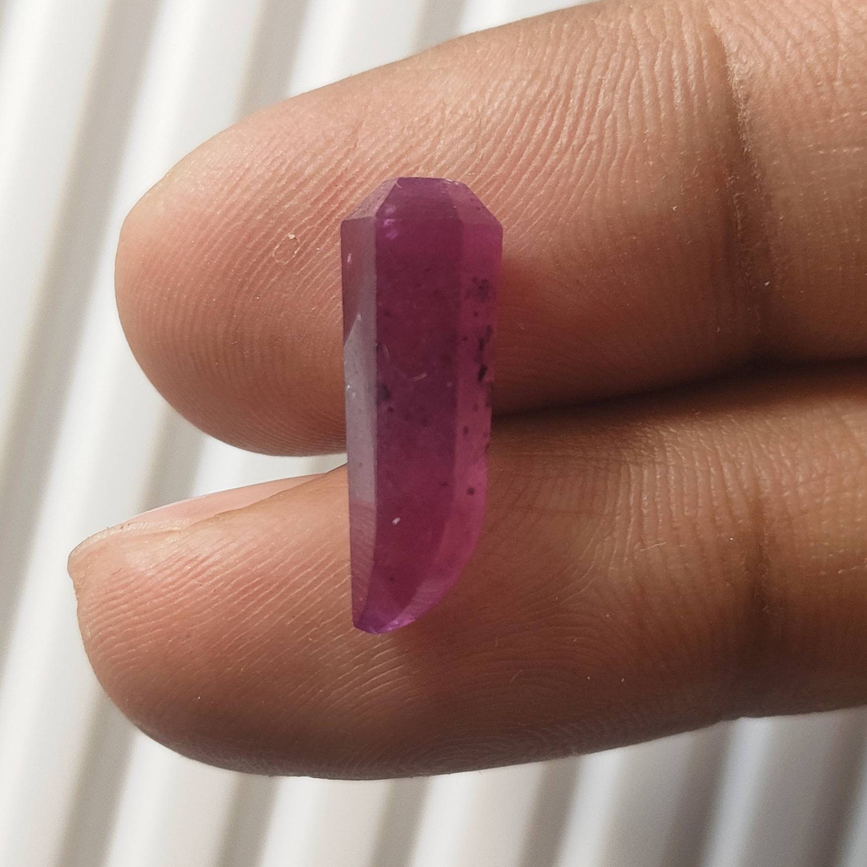 Raspberry Ruby Gemstone Natural Earth Mine Ruby Birthstone Etsy UK