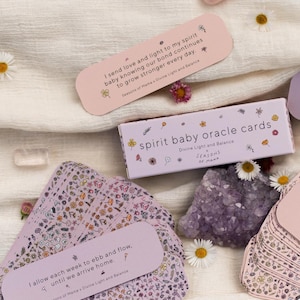 Cartas del oráculo del bebé espiritual