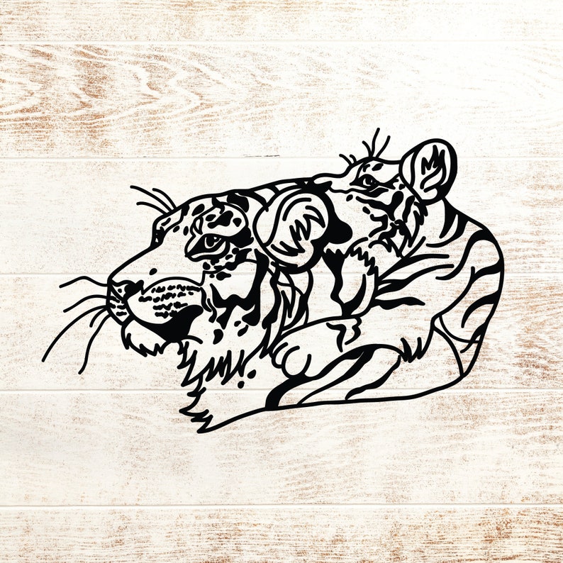 window oracal 651 tiger 0 vinyl car sticker decal