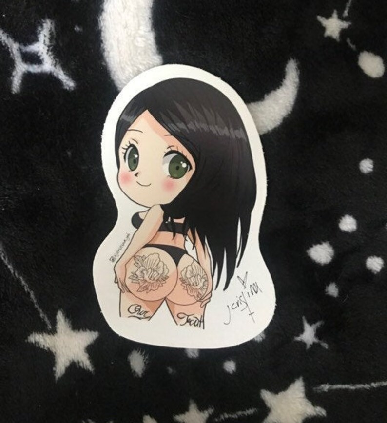 chibi sticker etsy