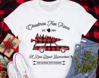 Christmas Tree Farm Tee | Funny Christmas Tee | Christmas Movie Tee | Funny Clark Tee | Christmas Vacation Tee