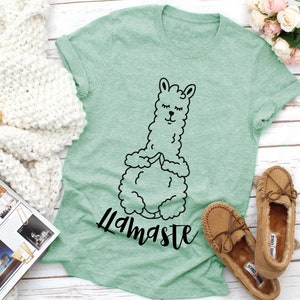 Lamaste Tee | Lama Yoga Tee | Mama T-Shirt | Tier T-Shirt | Verschiedene Druckfarben