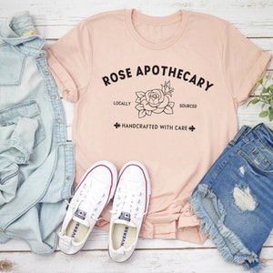 Rose Apothecary Tee | Funny Tee | Mom Tee | Various Print Colors