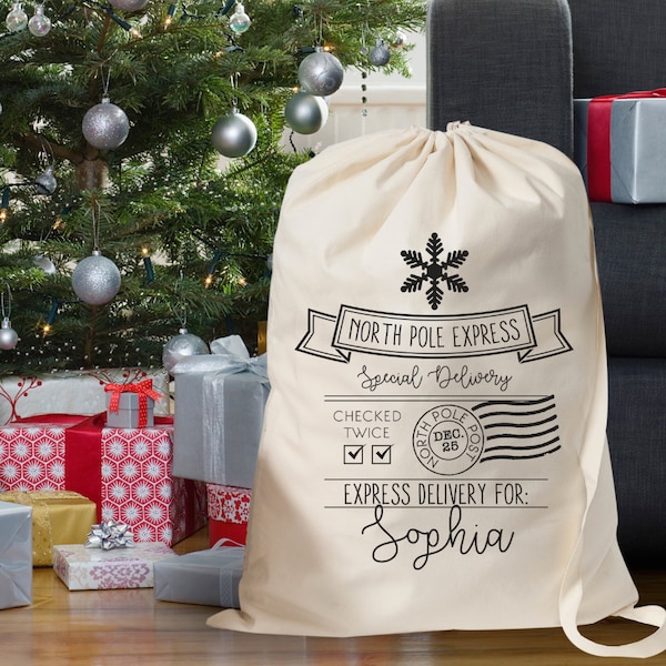 Large Santa Sack Etsy