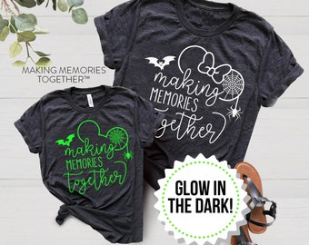 Making Memories Together™ Halloween Shirt | Glow In the Dark Halloween Shirt | Halloween Shirt | Mommy and Me Tee | Mommy and Me Outfit