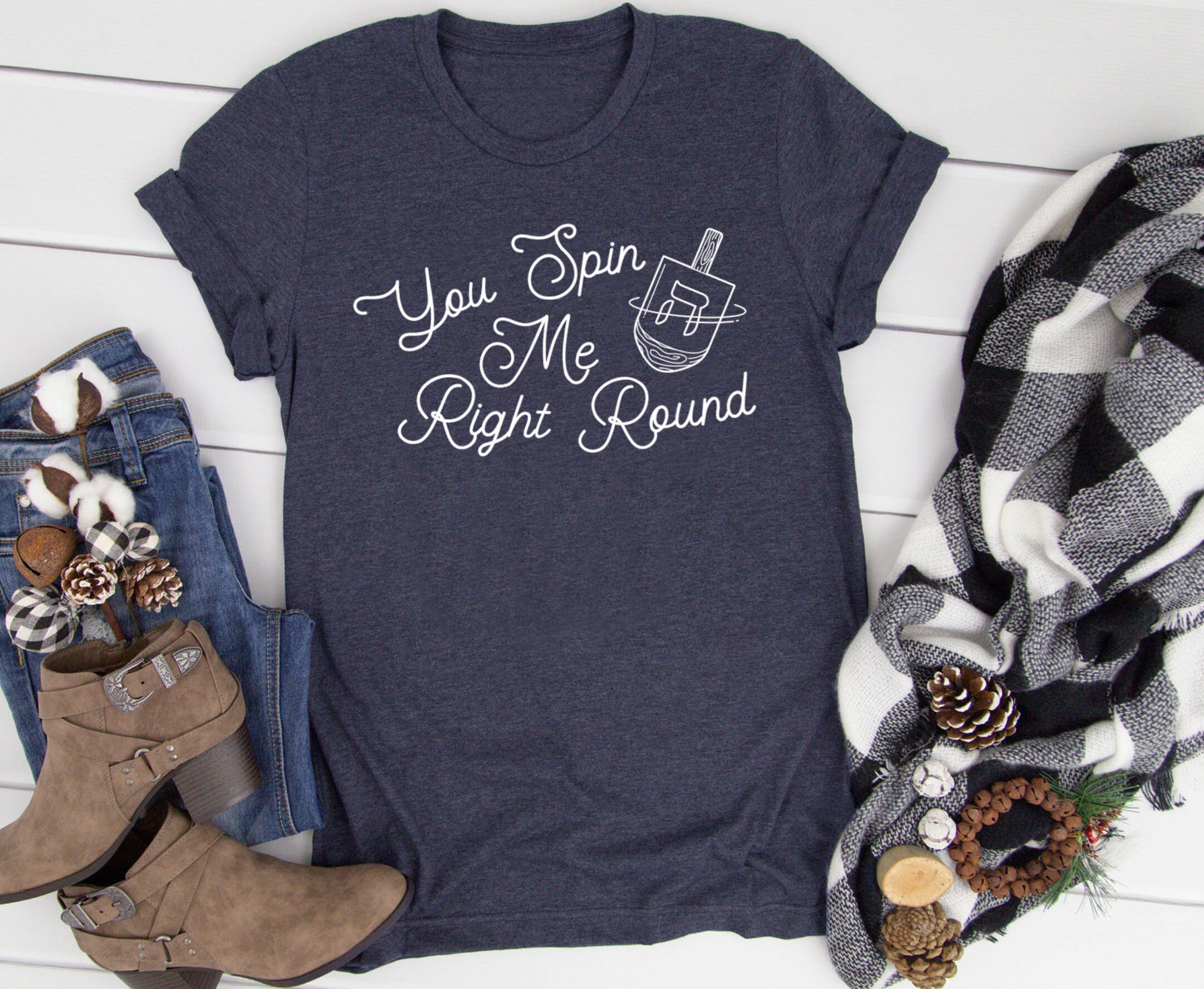 spin rate dreidel shirt