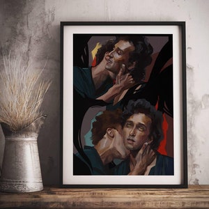 Armand and Louis, Interview with the vampire art print