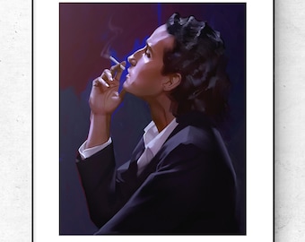 The vampire Armand art print