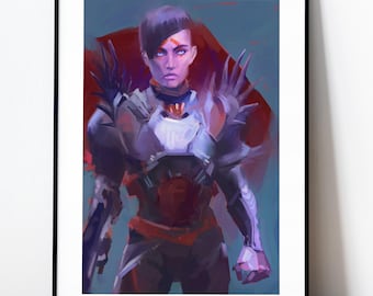 Destiny 2 Awoken Titan art print