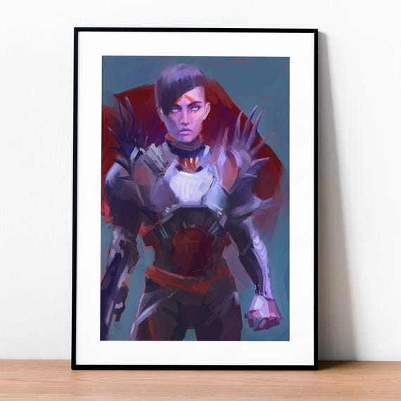 Destiny 2 Awoken Titan Art Print - Etsy