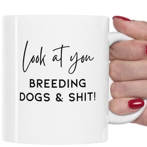 Dog Breeder Gift Idea | Funny Breeding Gifts, Dog Mom | Dog Breeding Appreciation Gift From New Dog Owner, New Dog Buyer Thank You Gifts