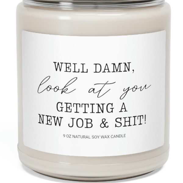 Getting A New Job, Coworker Leaving | Congrats Relocation, Goodbye Gift | Funny New Job Gift Idea For Him, Her | Starting A New Job Gift