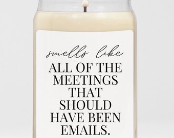 gift ideas for dissertation supervisor Boss Thank You Gift | Funny Office Manager, Team Leader + Supervisor Appreciation Present Idea For Men And Women, Soy Candle