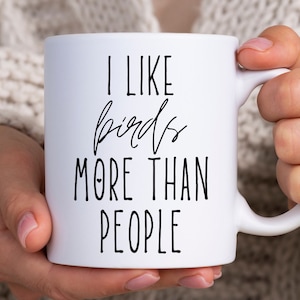 Crazy Bird Lady Gift | Bird Watching Bird Lover, Bird Mom - Funny Bird Watcher Present Idea For Men And Women | Bird Dad Gift, Coffee Mug