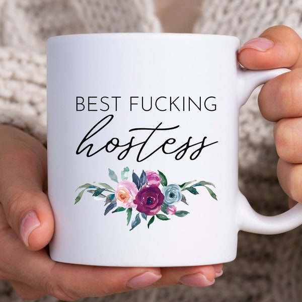 Host Thank You Appreciation Gift | Funny Hostess Present Idea For Her, Women - Coffee Cup