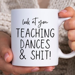 Dance Teacher Gift, Thank You | Dance Instructor, Choreographer Present For Men And Women | Ballet Teacher Birthday + Christmas Gift Idea