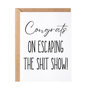 Coworker Leaving Card | Congrats New Job Colleague Goodbye Present | Employee Friend Going Away, Leaving Work Farewell Gift Idea