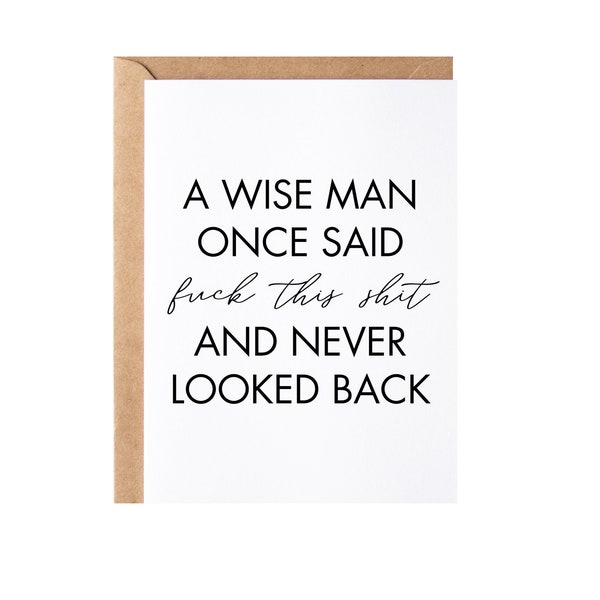 Sober Gift, Sobriety Card For Him | Men Sober Anniversary Card | Funny 1 Year And Beyond Sober Gift Idea, Congratulations Sober + Clean