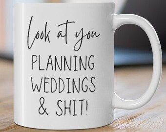 Wedding Planner Gift Bridal Party Gift for Wedding Planner MG0034 Best Fucking Wedding Planner Ever Best Planner Officiant Coffee Mug