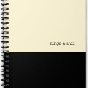 Songwriter Gift | Musician Music Gift For Him / Her | Songwriting Notebook, Lined Pages | Song Writing Book | Lyricist Gift