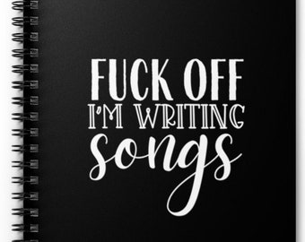 Songwriter Gift | Musician Music Gift For Him / Her | Songwriting Notebook, Lined Pages | Song Writing Book | Lyricist Gift