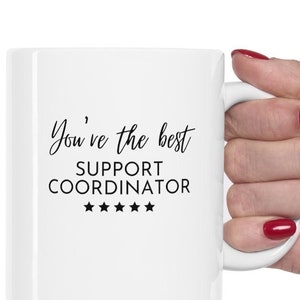 Support Coordinator Gift Idea , Thank You Appreciation Present For Birthday + Christmas