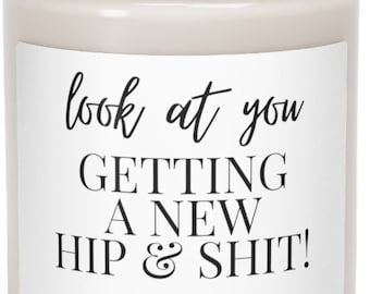 Hip Replacement Surgery Recovery Gift For Men And Women | Funny New Hip Present Idea For Him, Her