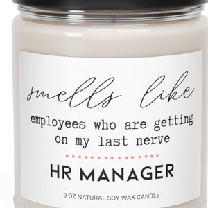 HR Manager  Gift, Human Resources Gift Idea For Her | Funny Thank You Appreciation Present