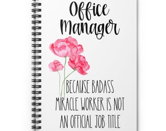 Funny Office Manager Gag Gift Female Management / Boss