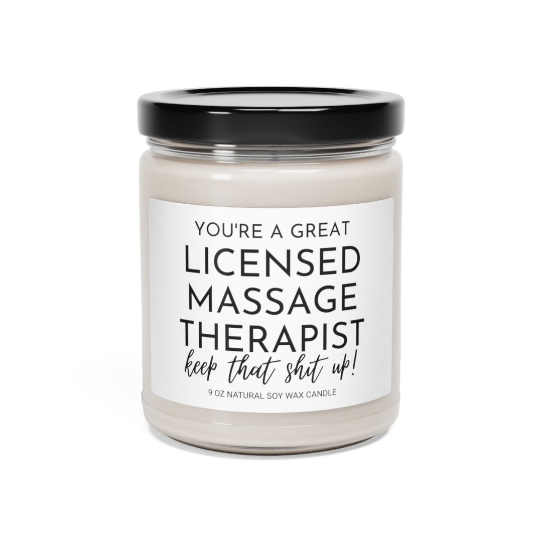 Licensed Massage Therapist Gift Idea , Thank You Appreciation Present ...