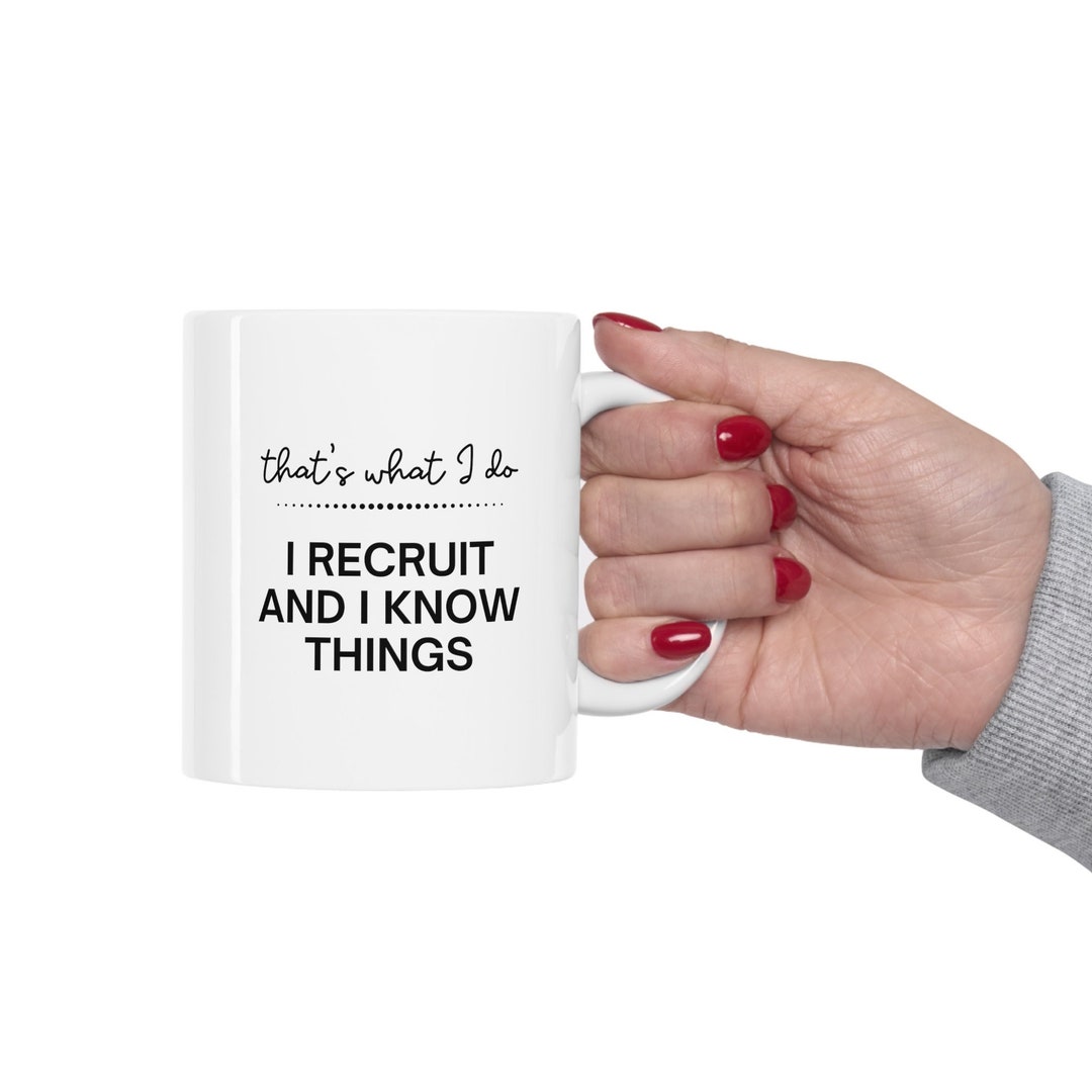Recruiter Gift | Funny Recruit Gift Idea for Men and Women | Office ...