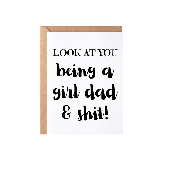 Fathers Day Gift, Card Funny Happy Father's Day Present Idea for
